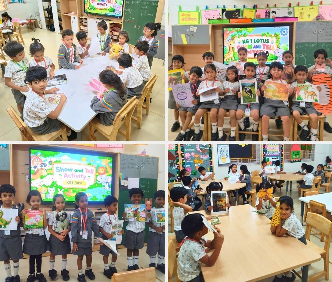 Show and Tell Activity - 07-10 - KG1 Lotus and Rose
