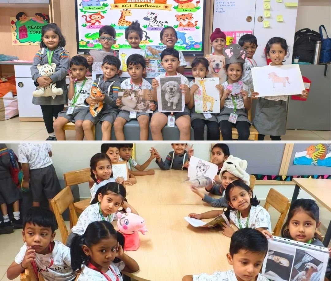 Show and Tell Activity - 07-10 - KG1 Sunflower