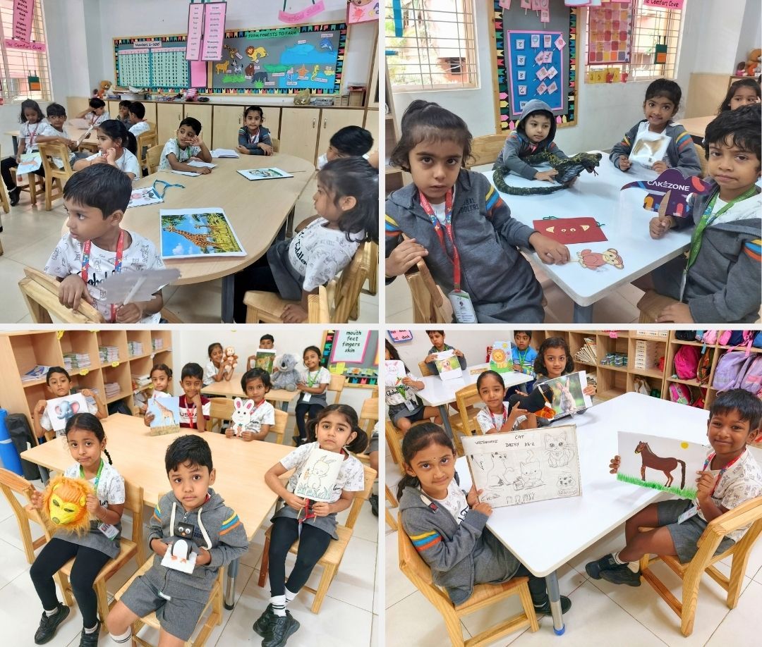 Show and Tell Activity - 07-10 - KG2 Jasmine and Daisy