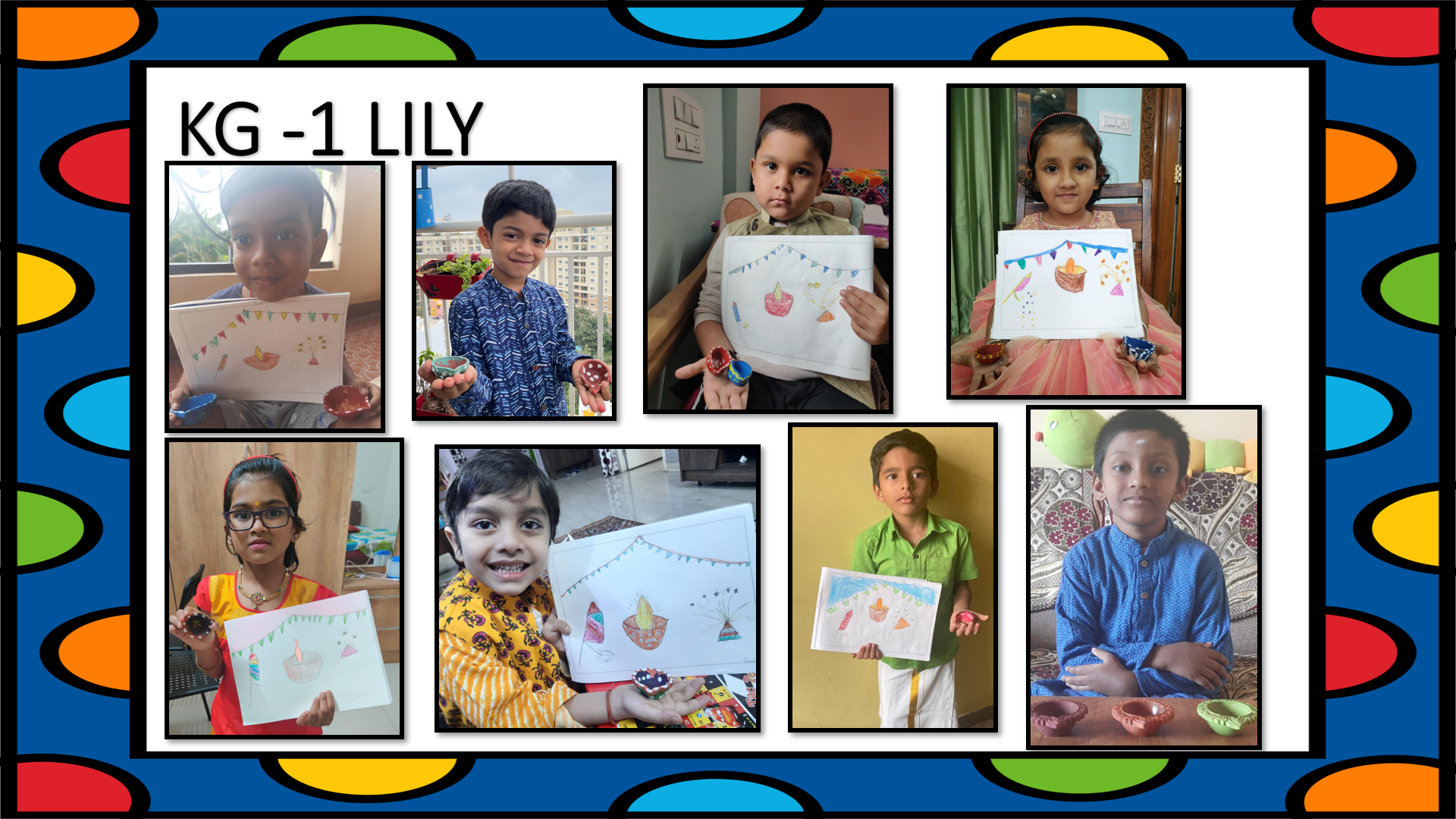 Diwali Diyas - Diwali Greeting Card for Kids | Mocomi