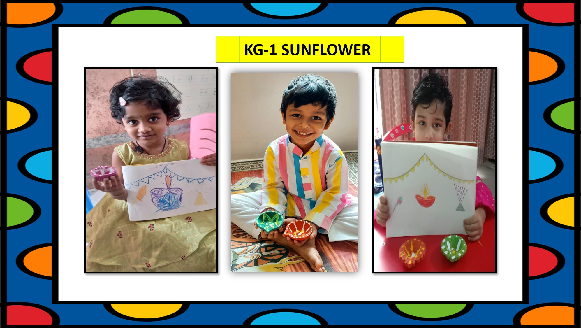 Diwali Torn Paper Crafts for Kids {Free Templates}